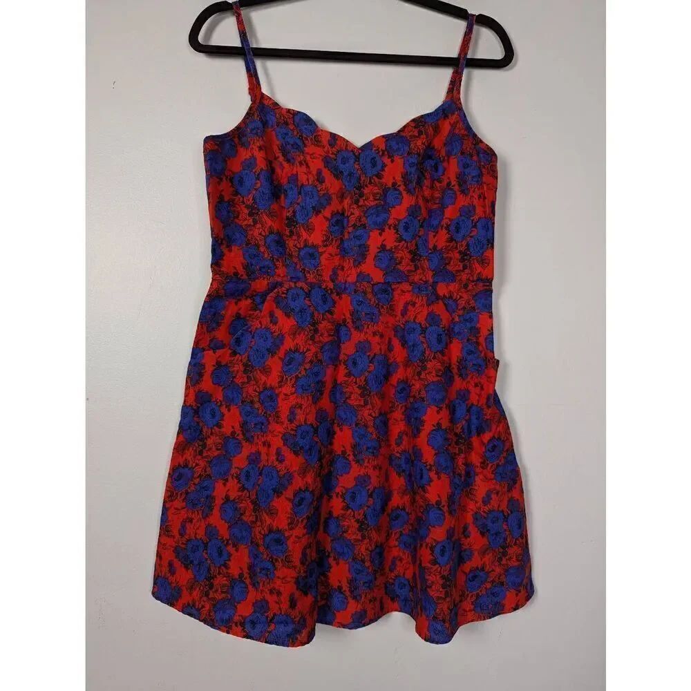 Market & Spruce scalloped mini dress Large